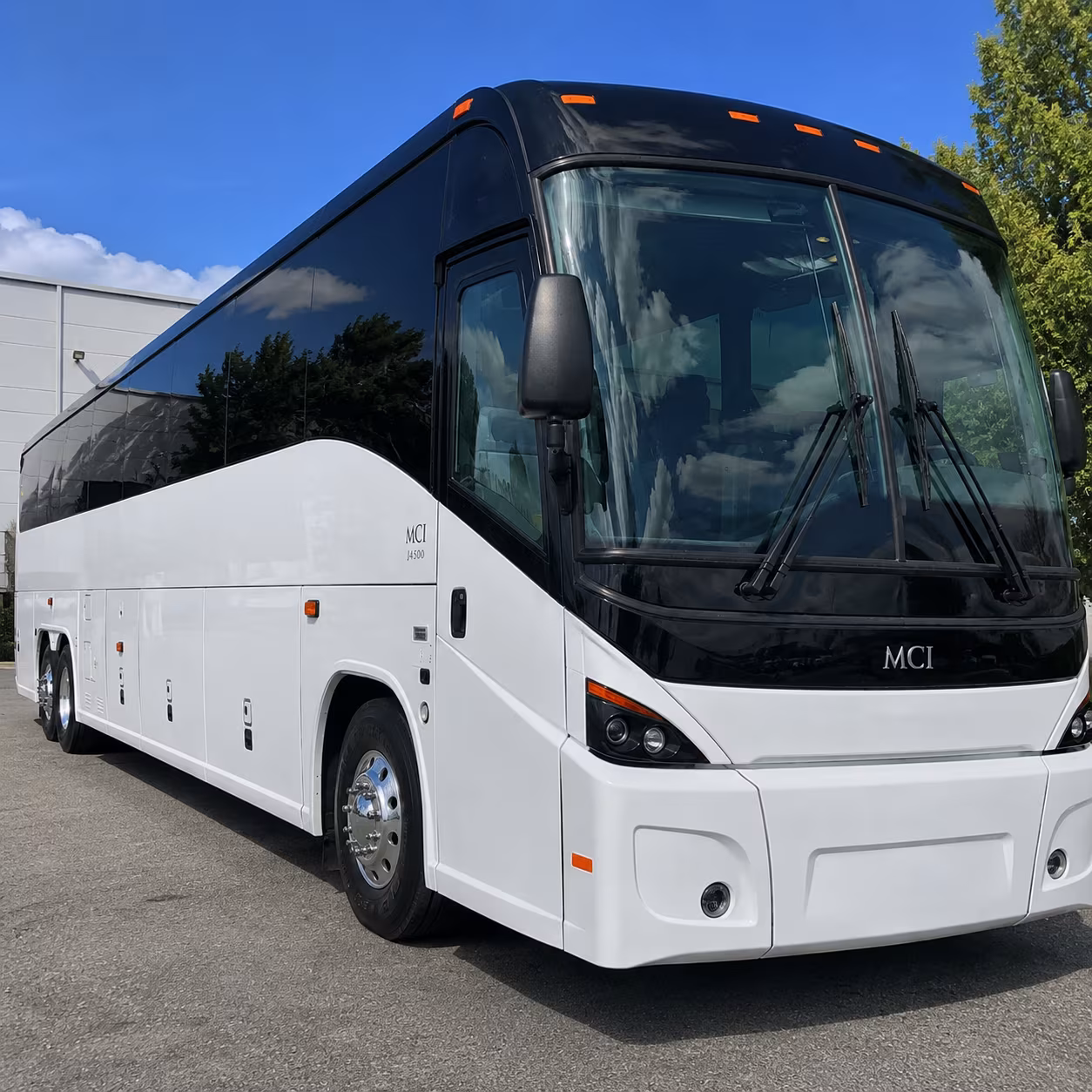 bus rental options for clarksville trips