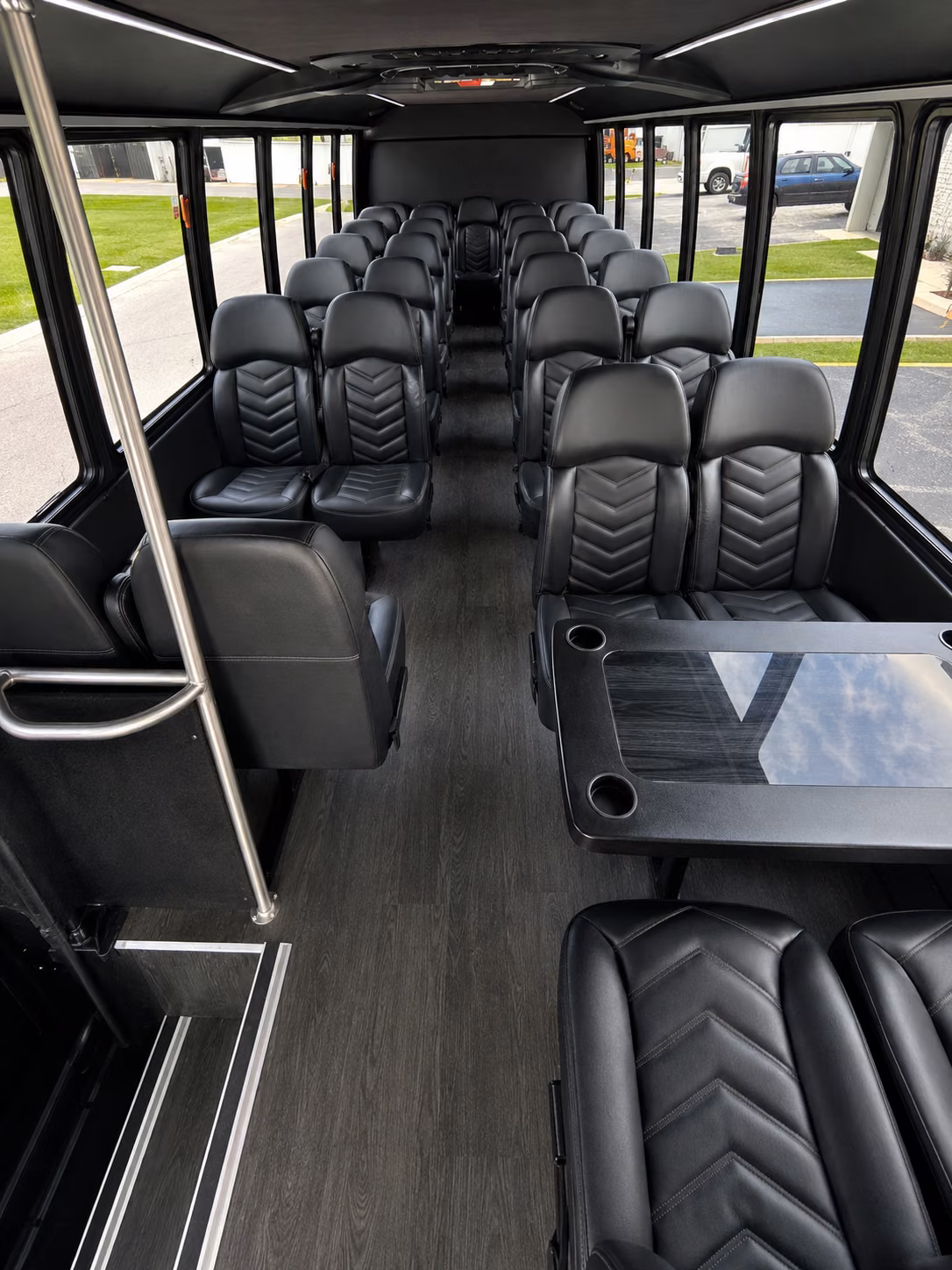 charter buses for large clarksville prom groups and school shuttles