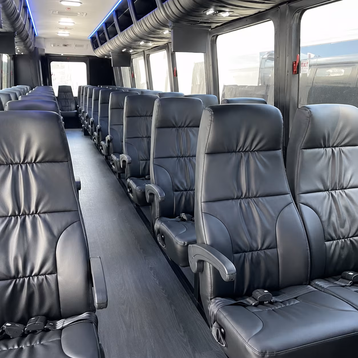 charter buses for large clarksville wedding receptions and multi venue days