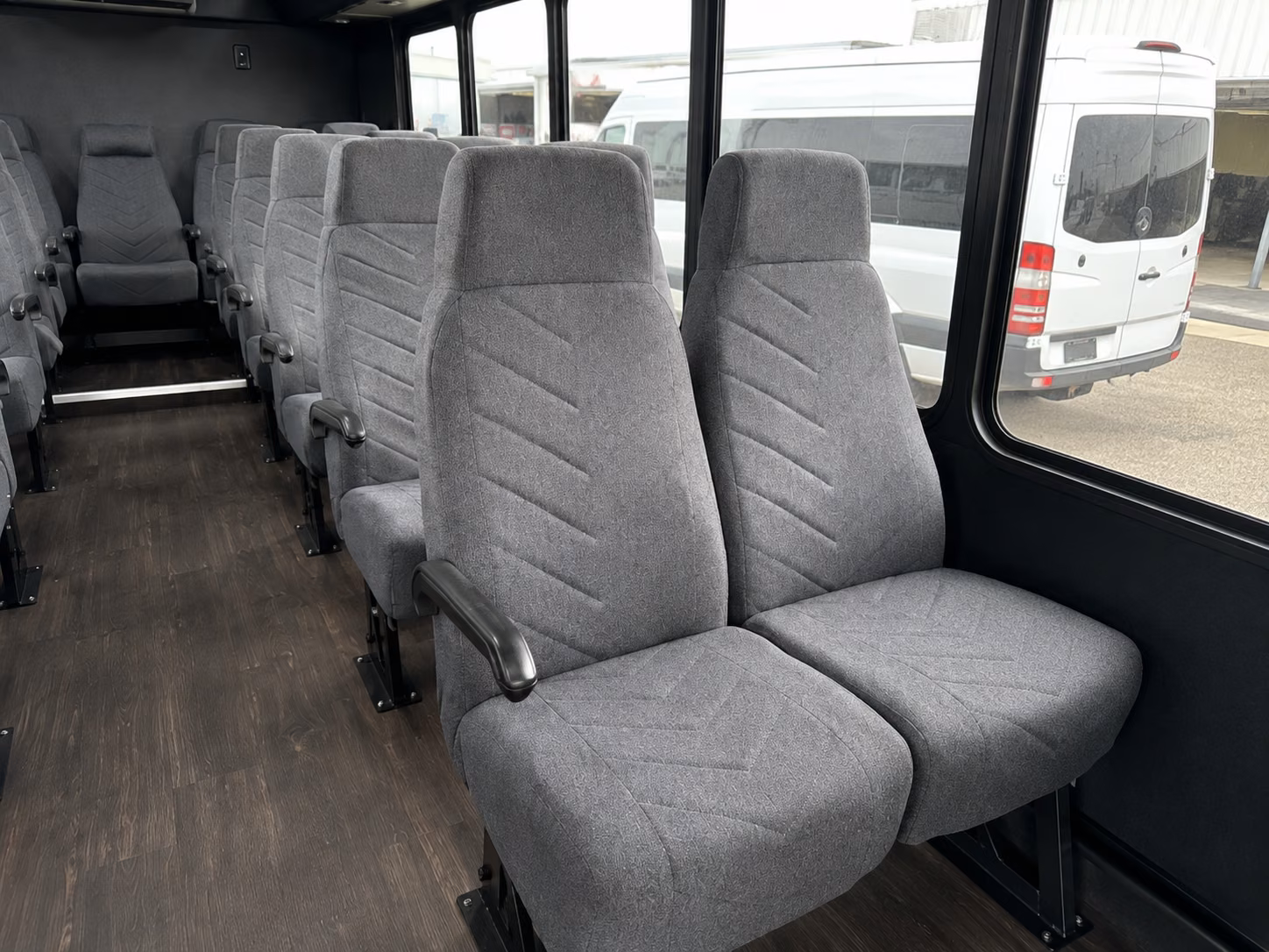 clarksville 20 passenger minibus interior