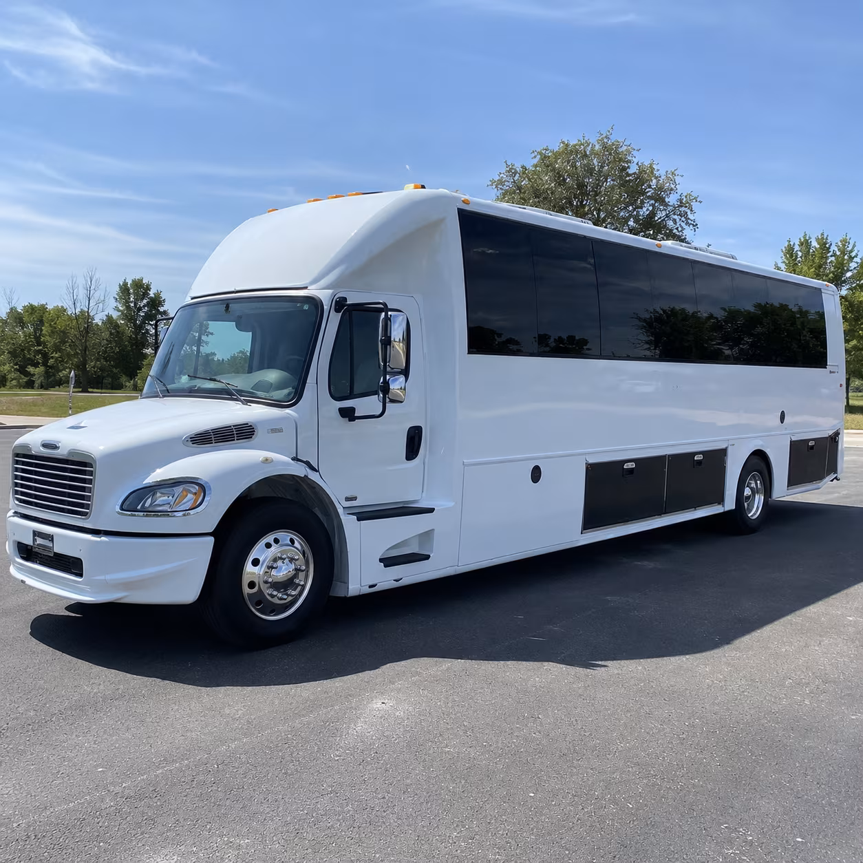 clarksville 40 passenger party bus