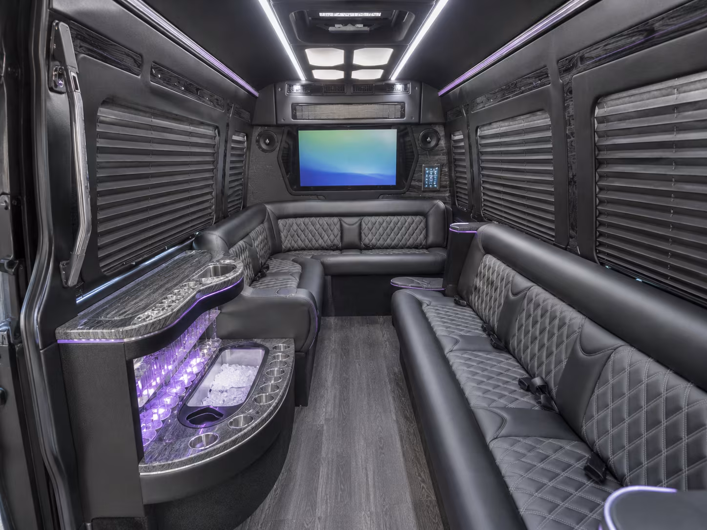 clarksville sprinter limousine interior