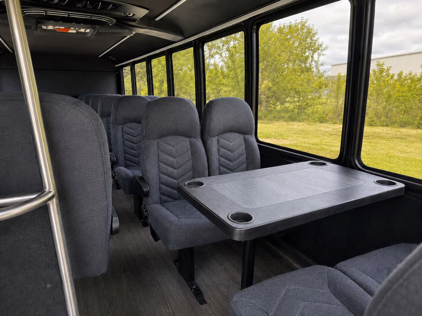 group transportation in clarksville for minor league and specialty sports events