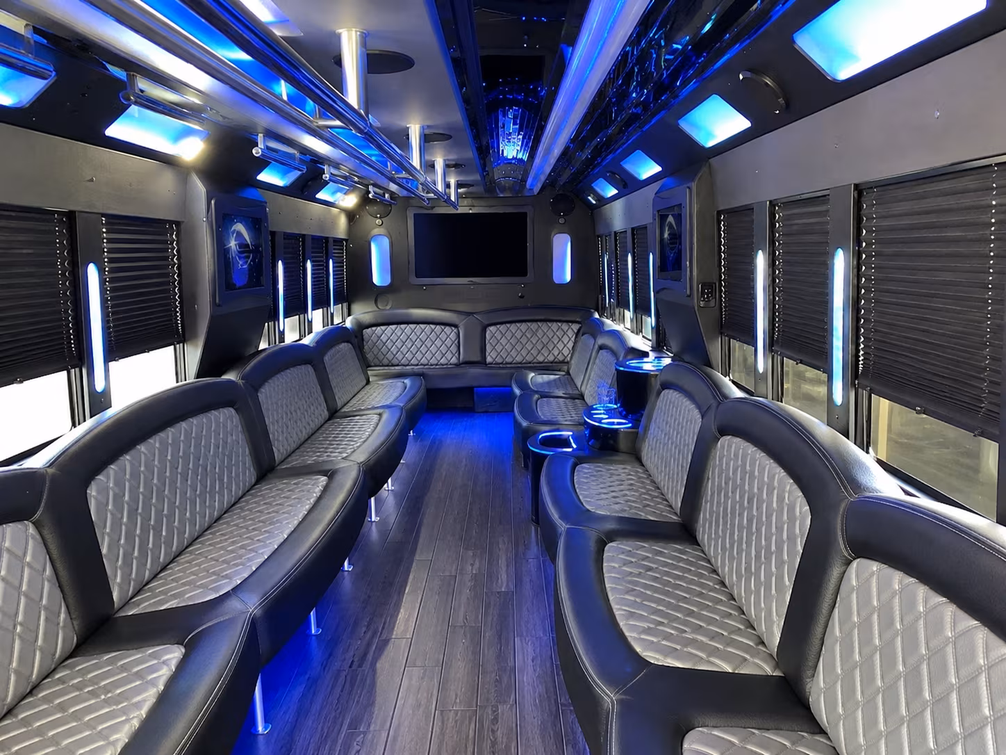 party bus rentals for clarksville prom night groups
