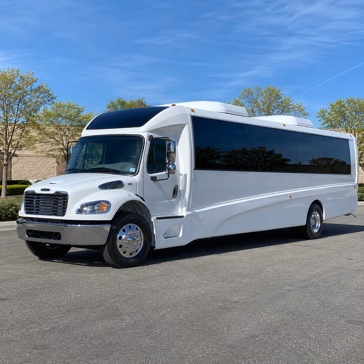 shuttle buses for weekly worship services in clarksville