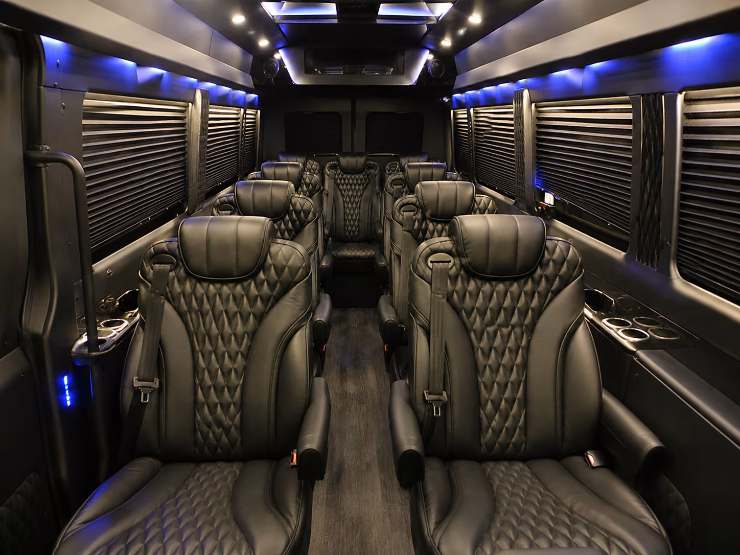 sprinter van with driver interior